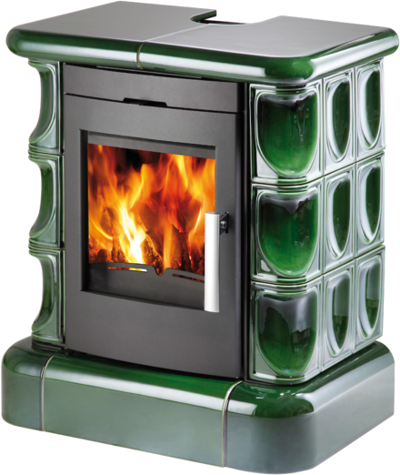 MANTA kachlový top + sokl černá / zelená