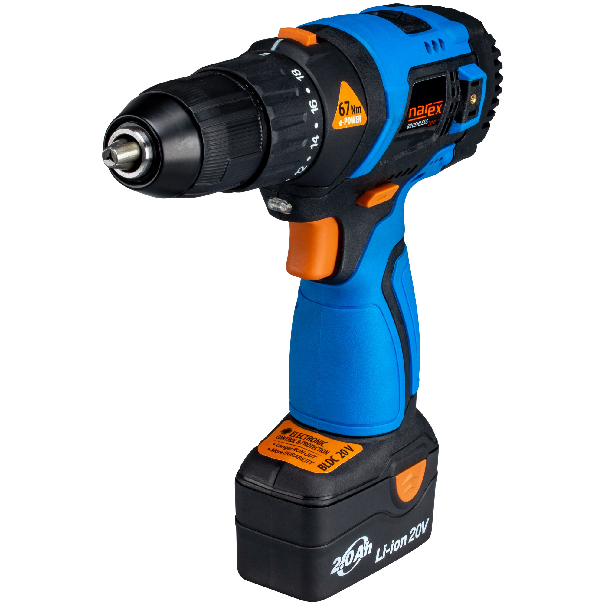 NAREX vrtací šroubovák ASV-202-2B Brushless
