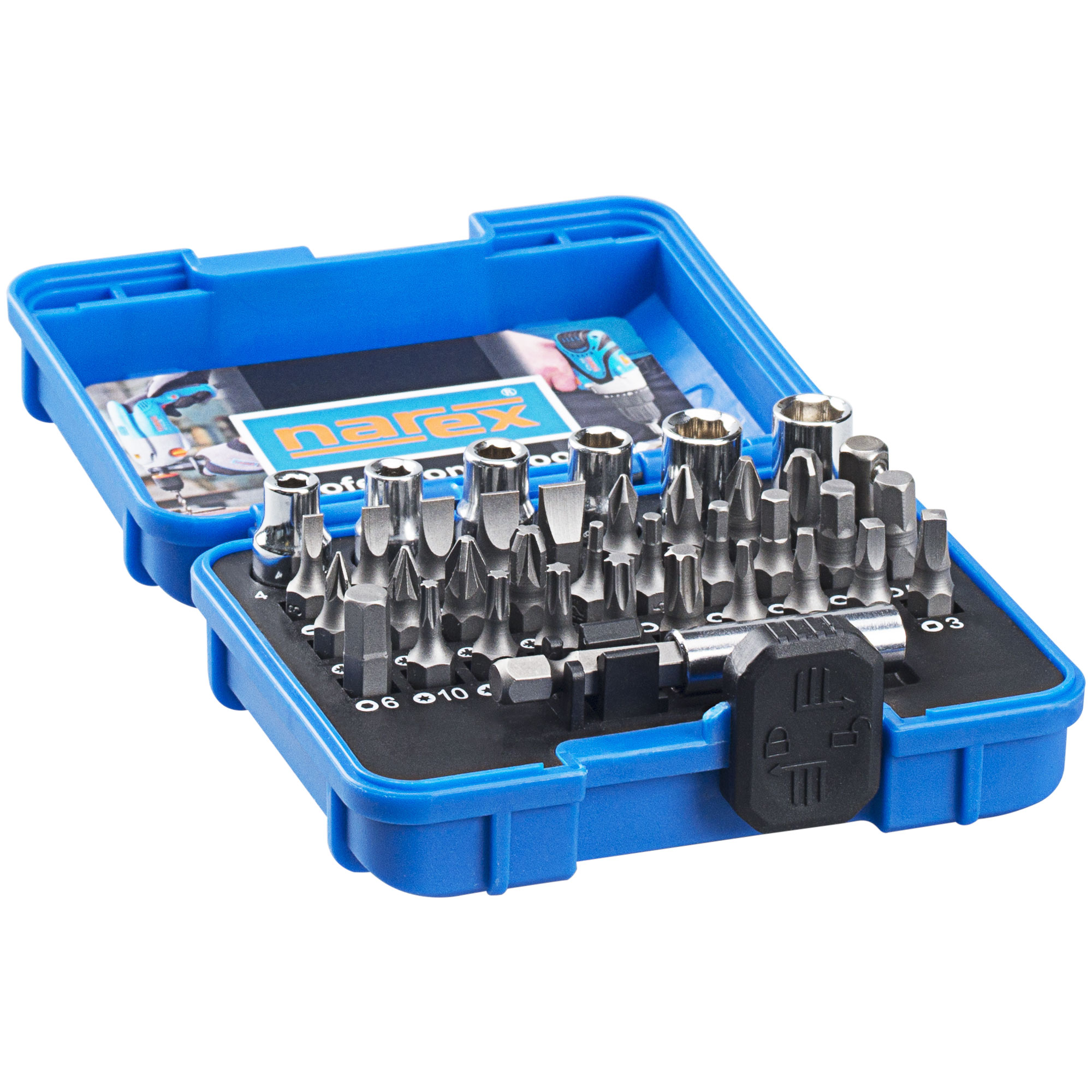 NAREX sada bitů 37-Bit Box