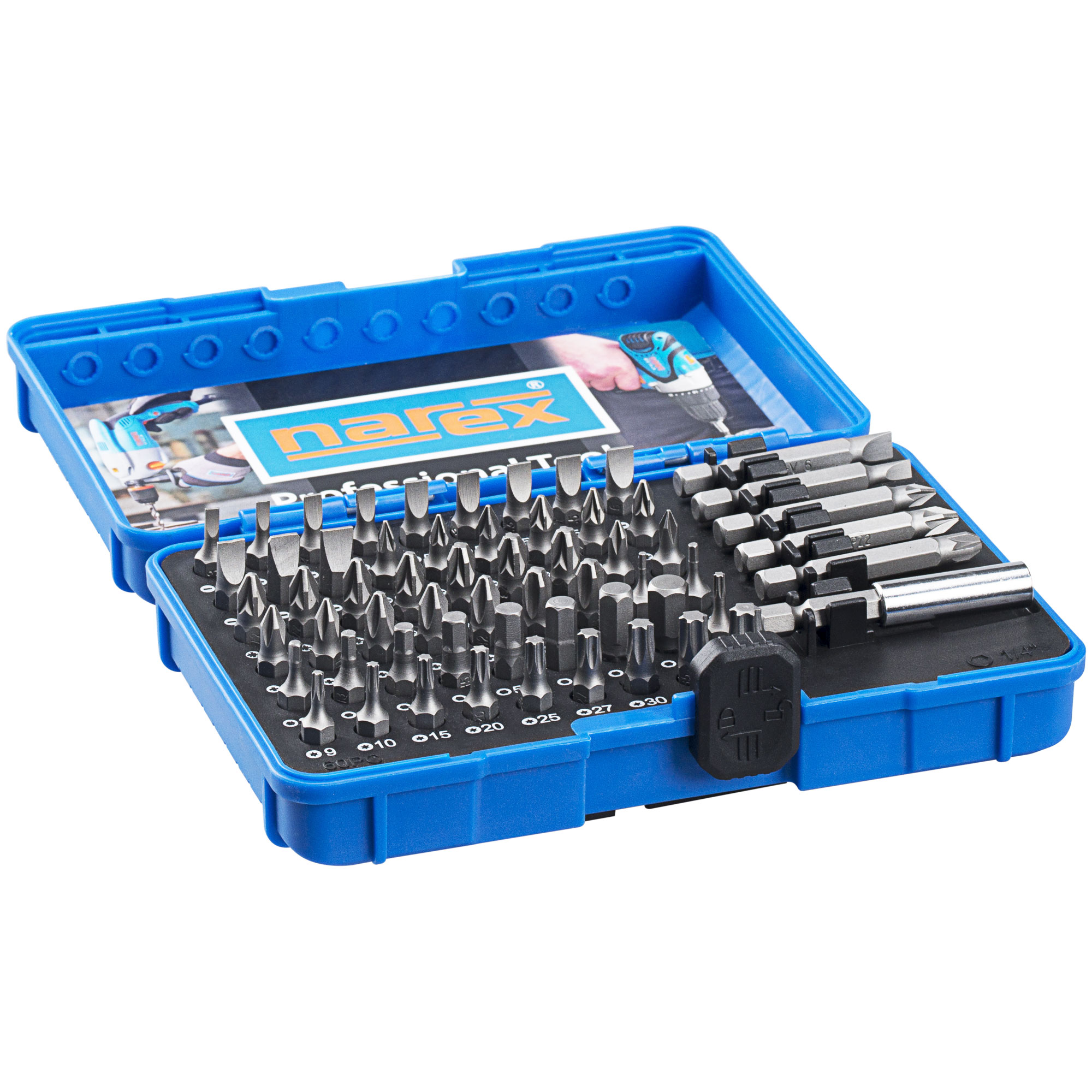 NAREX sada bitů 60-Bit Box