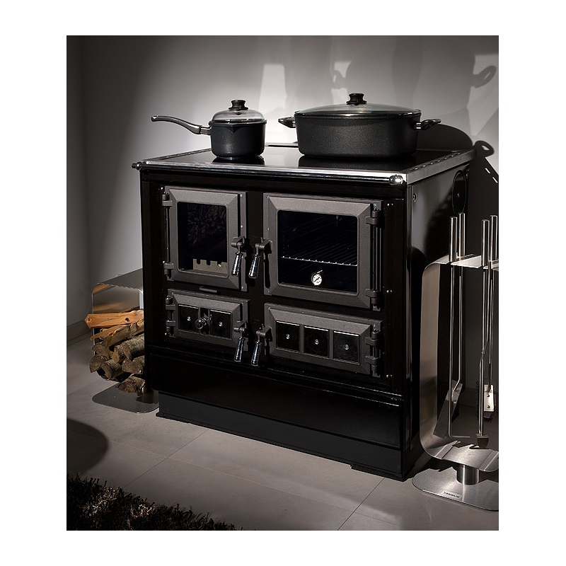 Sporák na pevná paliva  9112 Klaudie antracit