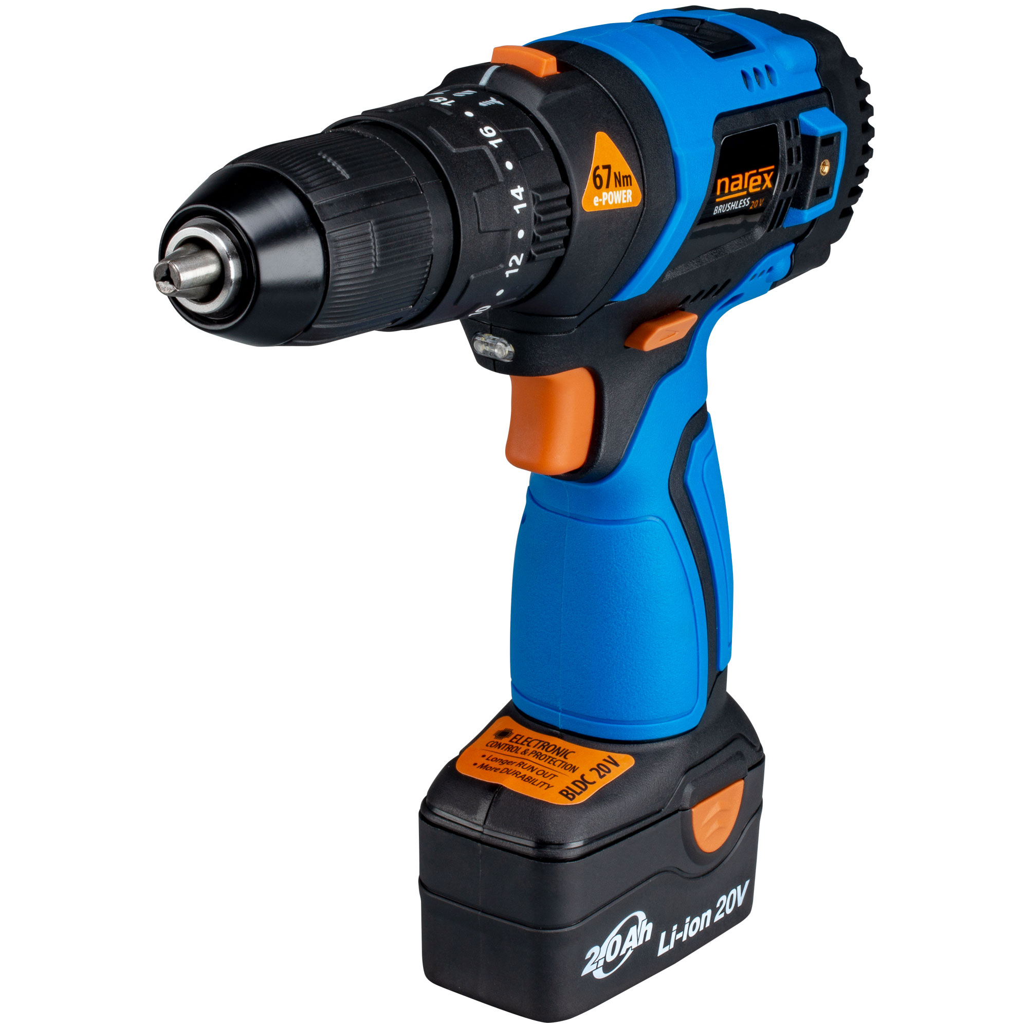 NAREX příklepový vrtací šroubovák ASP 202-2B Brushless