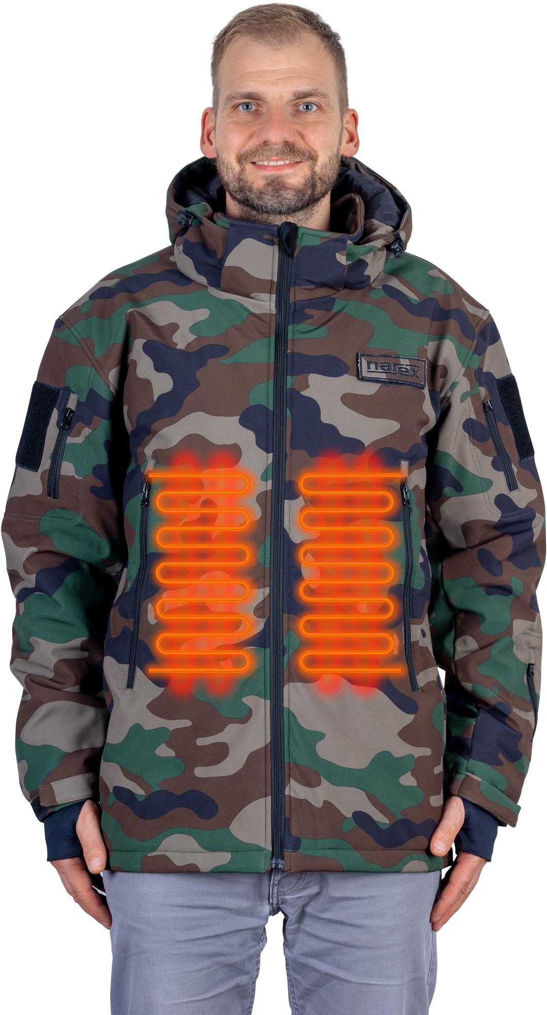 NAREX VYHŘÍVVANÁ BUNDA SOFTSHELL - L - CHJ