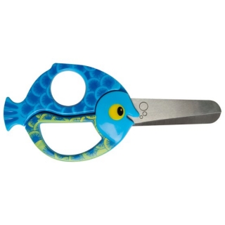 Nůžky dětské Animals 13cm Ryba