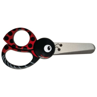 Nůžky dětské Animals 13cm Beruška